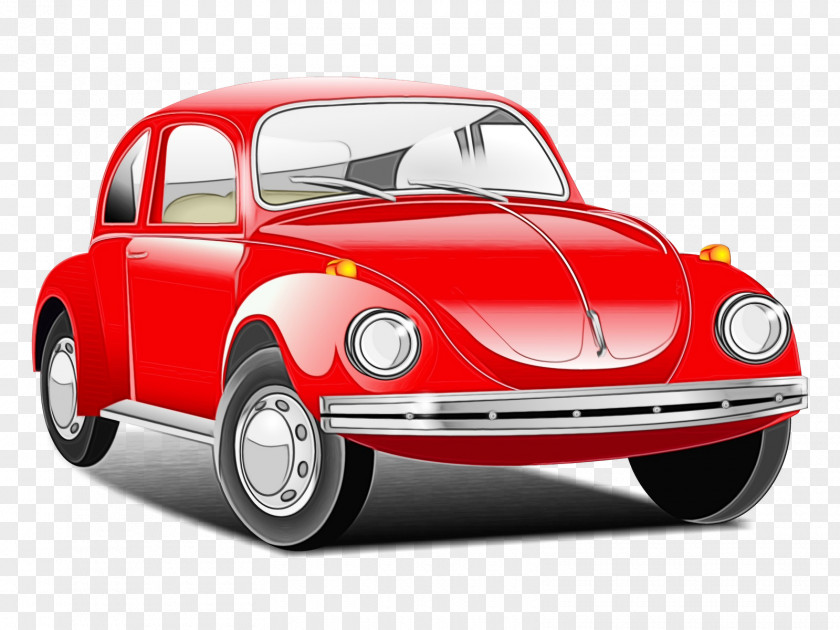 Compact Car Classic Background PNG