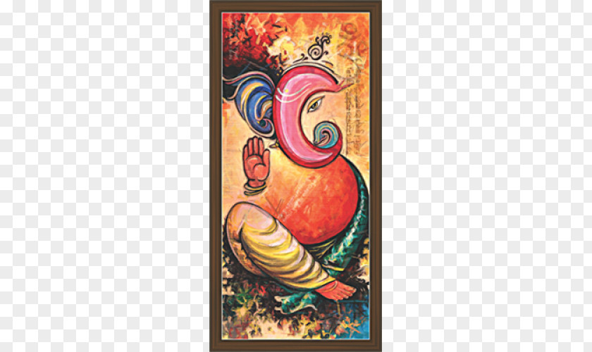 Ganesha Visual Arts Painting Vertebrate PNG