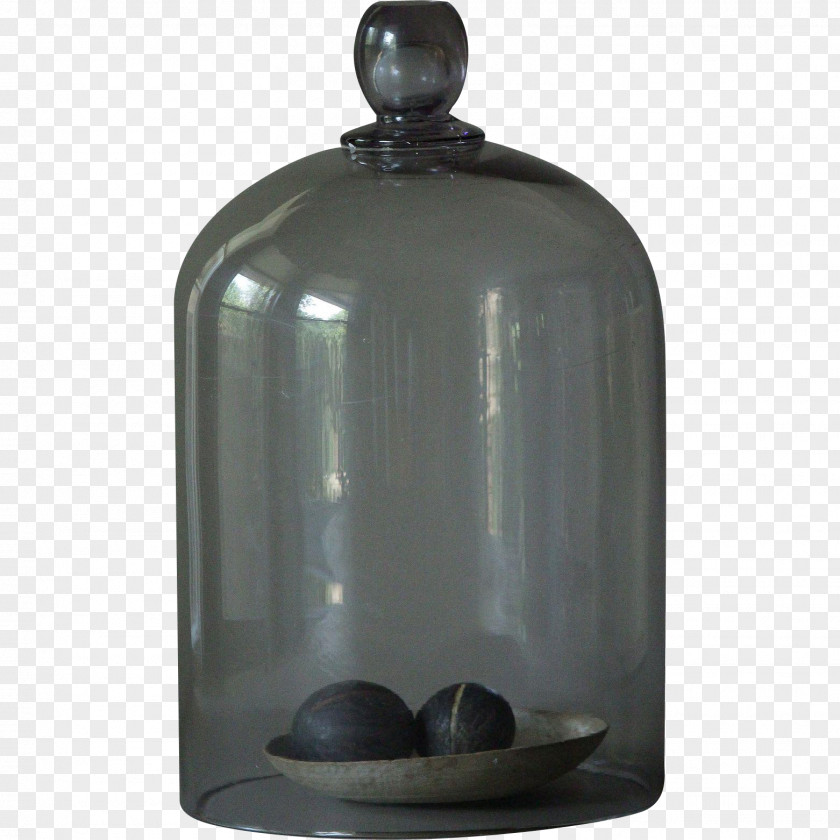 Glass French Formal Garden Cloche Bell Jar Antique PNG