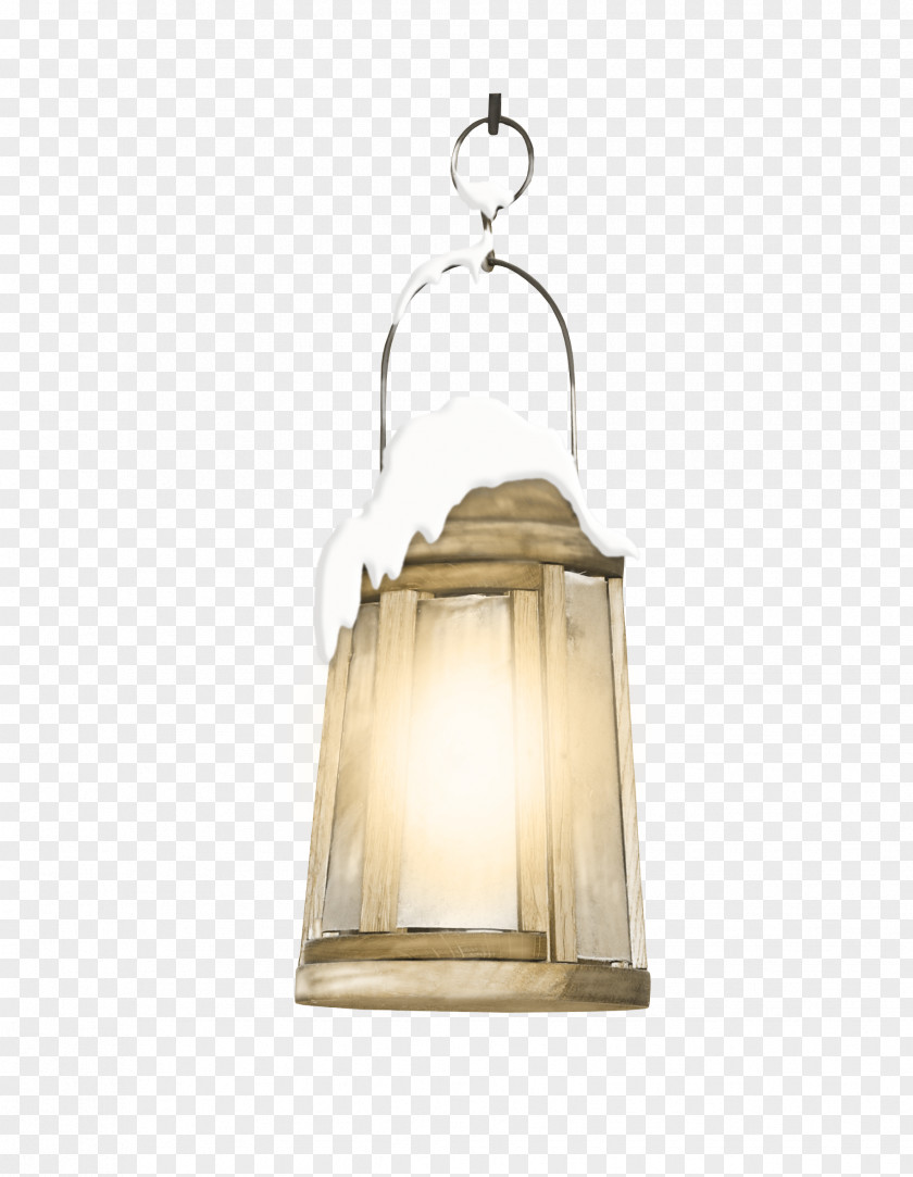 Light Wood Lighting Lamp PNG