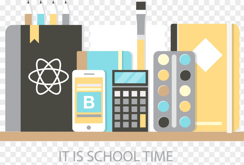 School Supplies Euclidean Vector Learning PNG