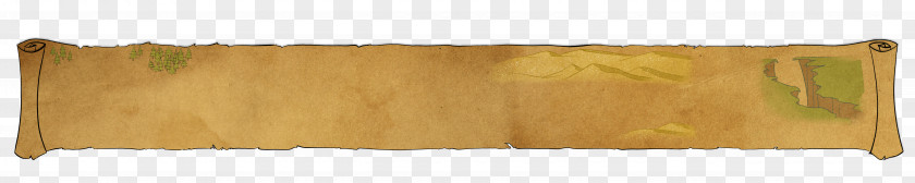 Scroll Yellow Wood Rectangle PNG