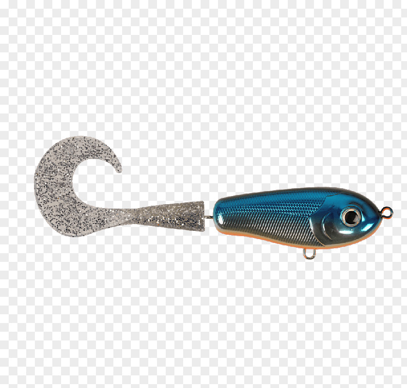 Silver Spoon Lure Gray Wolf Fish Tail PNG