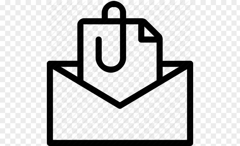 Drawing Email Attachment Icon PNG