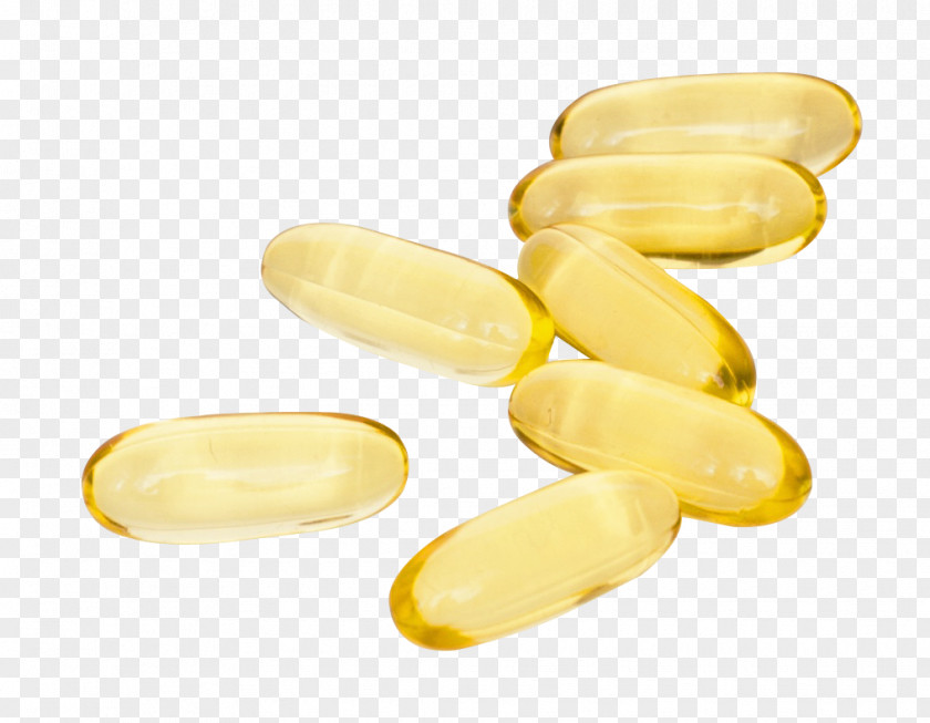 Pill Capsule Cod Liver Oil Dietary Supplement Fish PNG