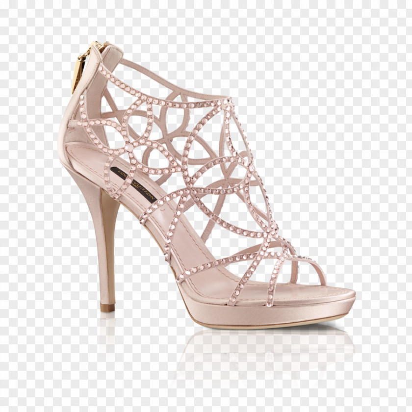 Satin Sandal Clipart Shoe Louis Vuitton High-heeled Footwear Bride PNG