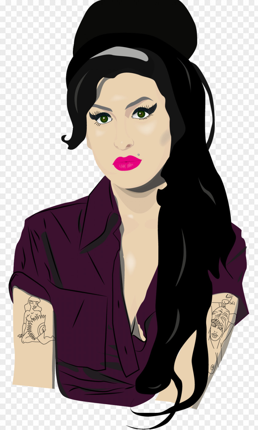 The Magical World Of Amy Lee Winehouse Cartoon Clip Art PNG