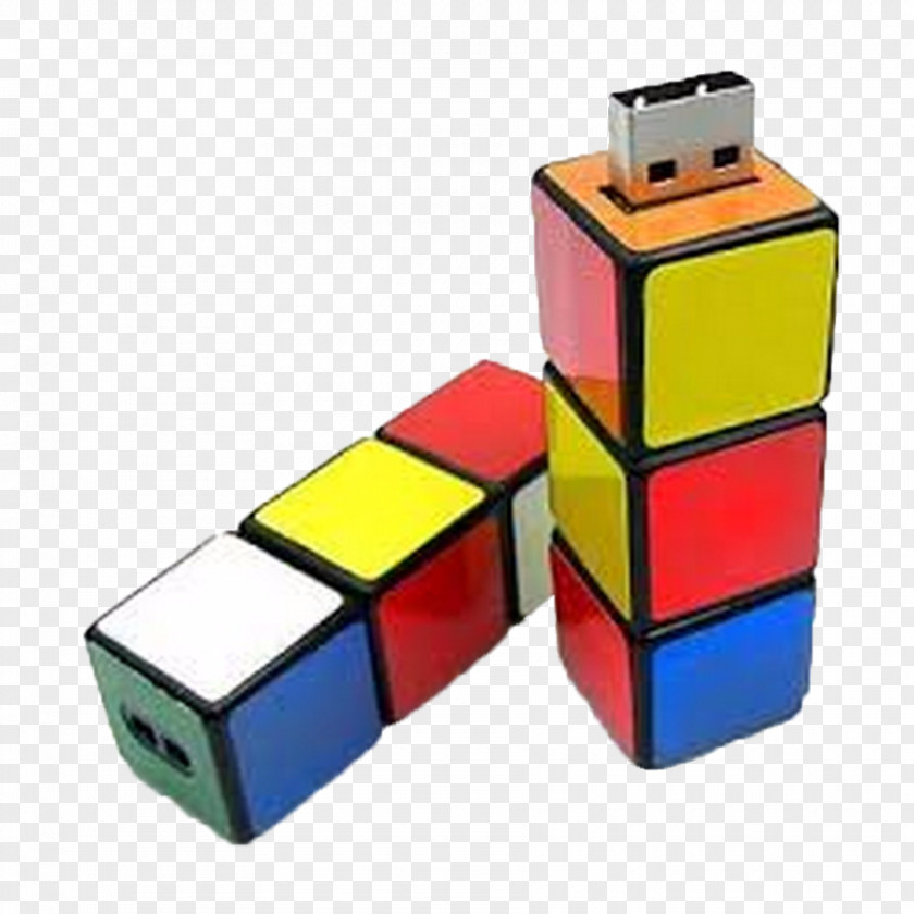 USB Flash Drives Memory Stick Rubik's Cube PNG