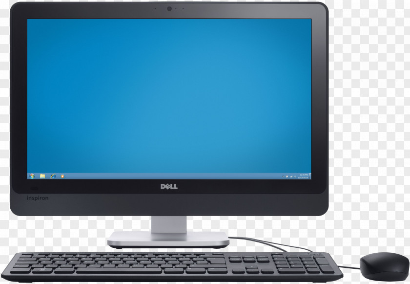 Computer Dell Laptop Desktop Computers All-in-One PNG