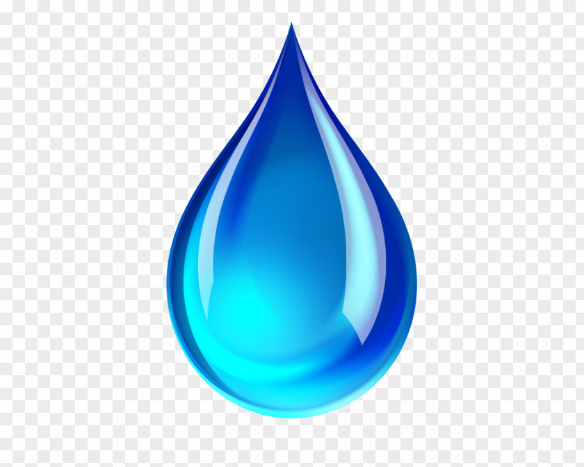 Delicate Blue Water Droplets Drop PNG
