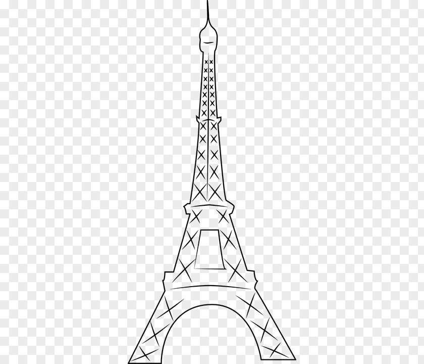 Eiffel Tower Drawing CN PNG
