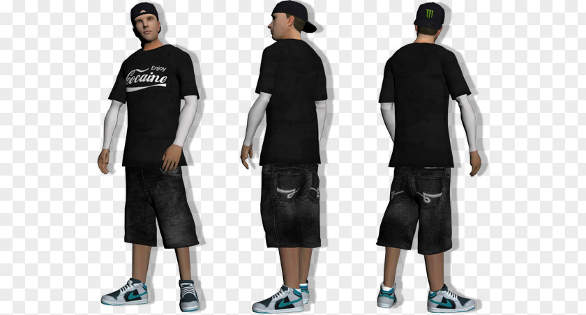 Grand Theft Auto: San Andreas Maillot Sleeve T-shirt Shoulder PNG