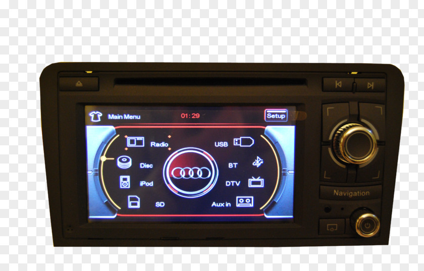 Rockwell B1 Lancer DVD Player Multimedia Vehicle Audio Display Device DVD-Video PNG