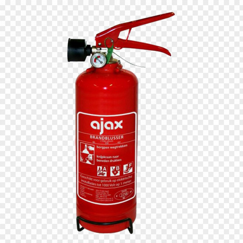 Ajax Fire Extinguishers Foam Blanket ABC Dry Chemical PNG