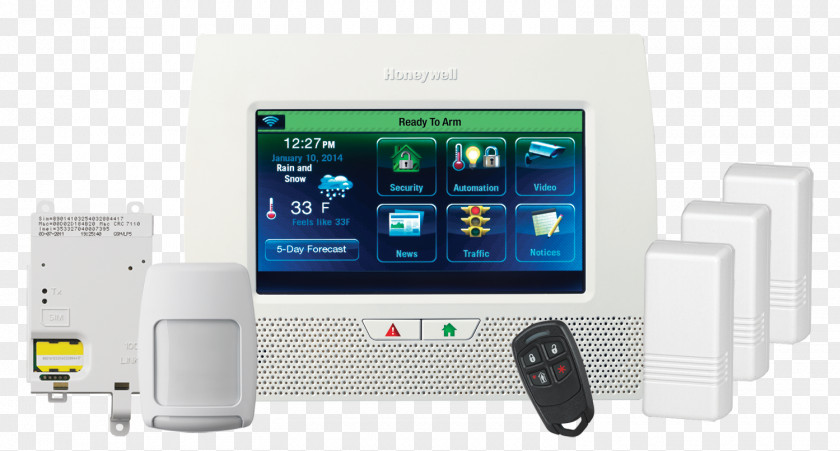 Automation Lynx Honeywell Security Alarms & Systems Home Kits PNG