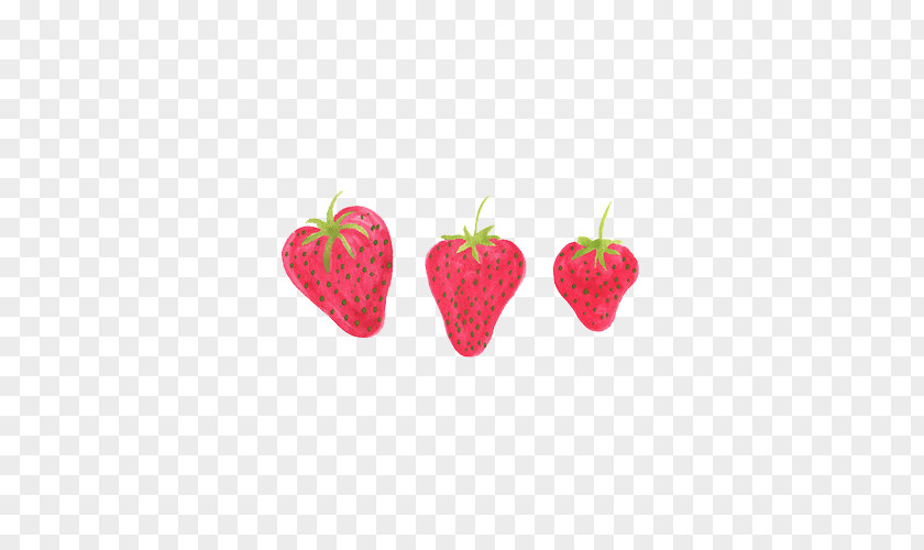 Strawberry Drawing Smoothie PNG