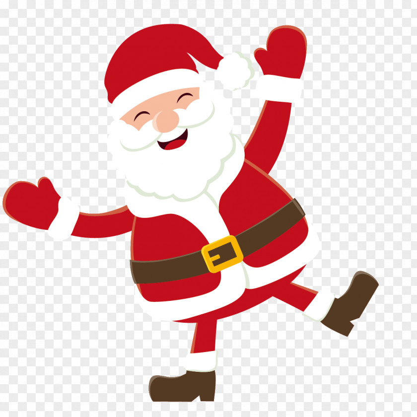 Santa Claus Christmas Illustration PNG