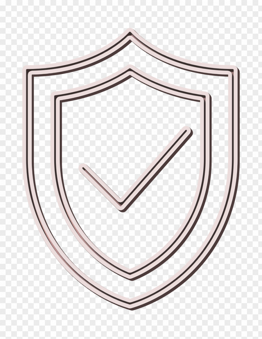 Shield Icon Security Elements PNG