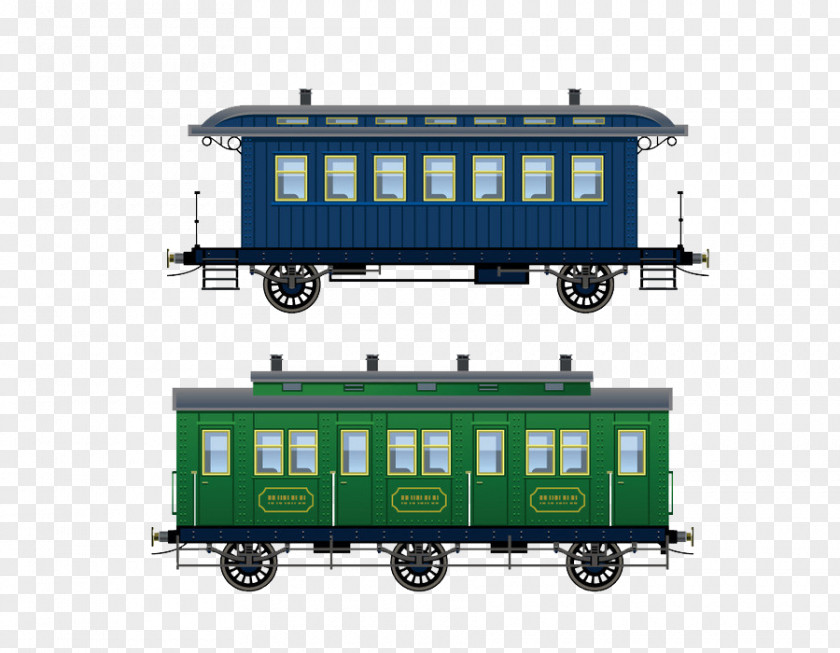 Train Rail Transport Passenger Car Railroad PNG
