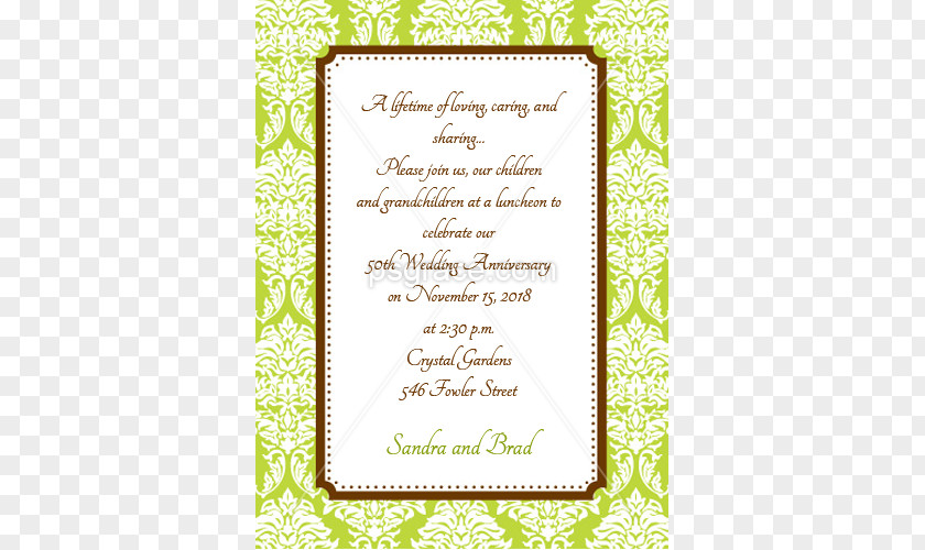 Anniversary Invitation Picture Frames Party Pattern PNG