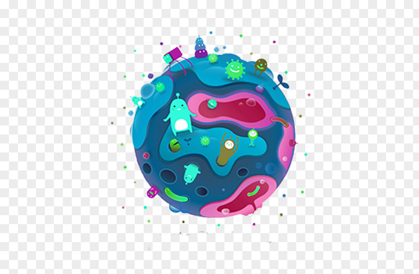 Blue Earth Graphic Design Cartoon Animation PNG