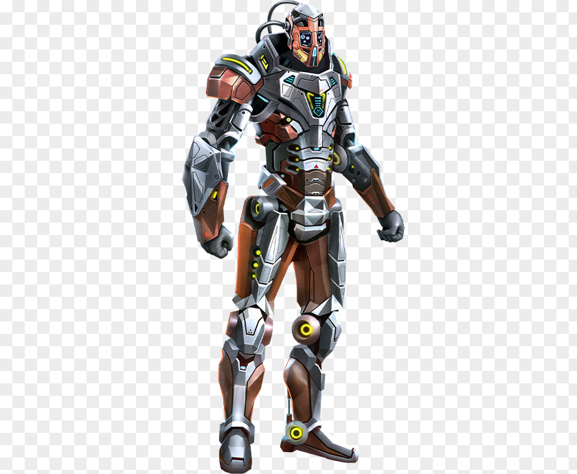 Cyborg Robot Information PNG