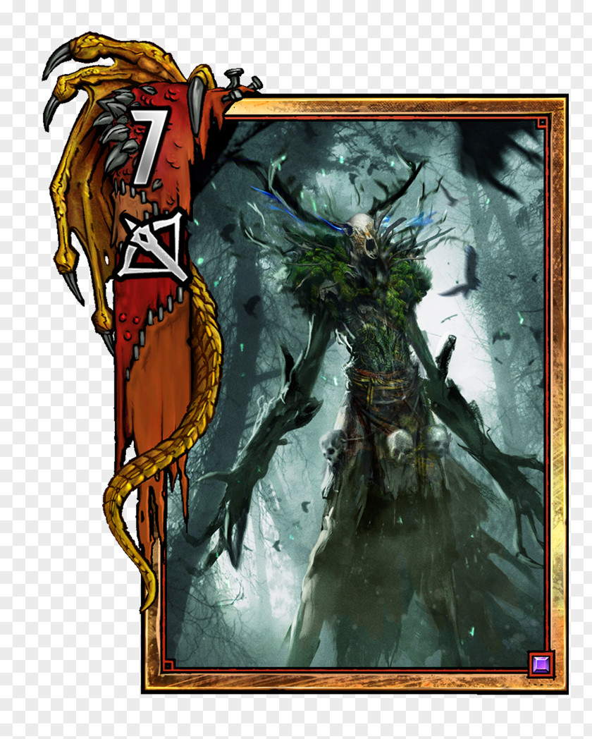 Monster Gwent: The Witcher Card Game 3: Wild Hunt Leshy Spirit Art Of Witcher: Gwent Gallery Collection PNG
