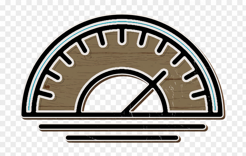 Speedometer Icon Linear Color SEO PNG