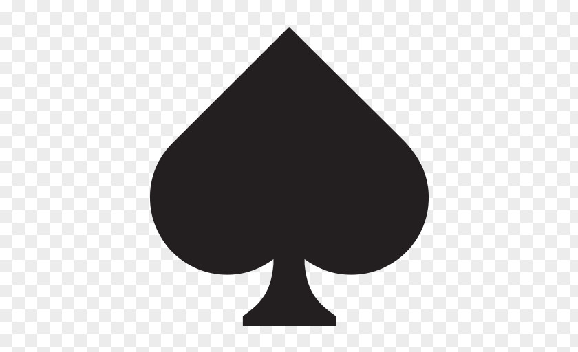 Suit Playing Card Ace Of Spades PNG