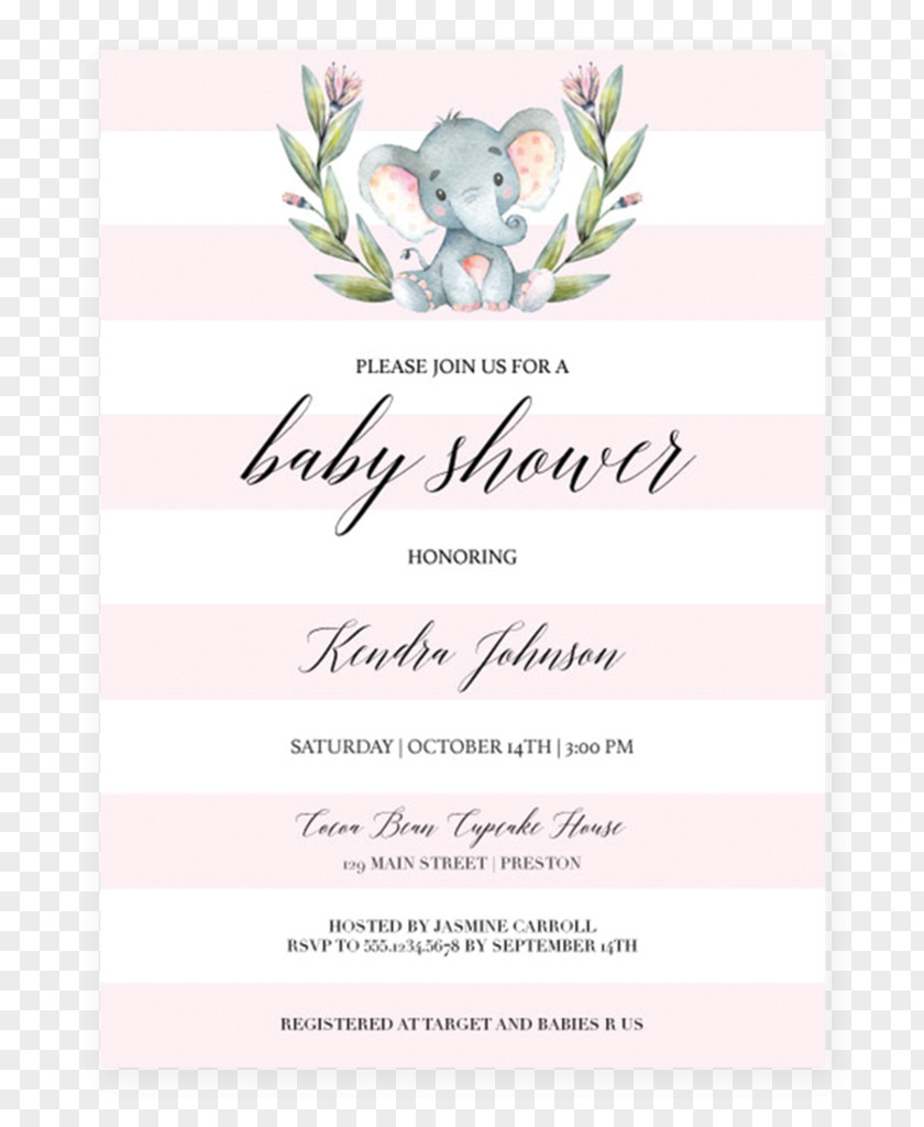 Baby Shower Invitation Wedding Paper Boy PNG