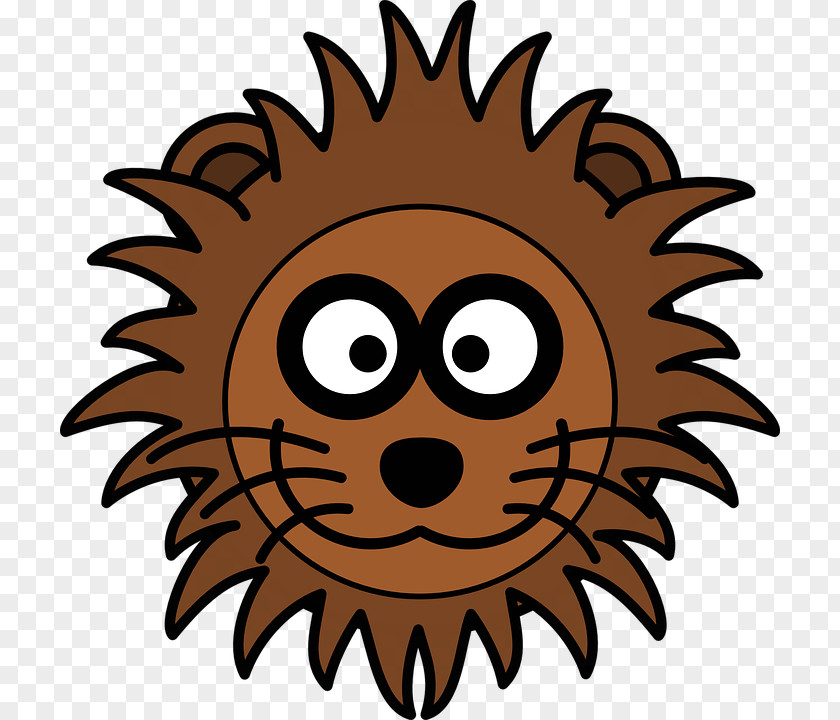 Cartoon Lion Lionhead Rabbit Clip Art PNG