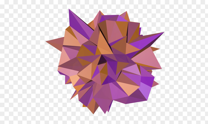 Design Paper Art Origami Petal PNG