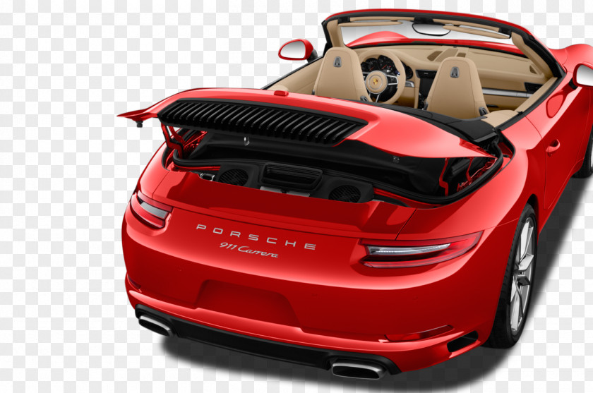 Motor 2017 Porsche 911 GT3 Car Convertible PNG