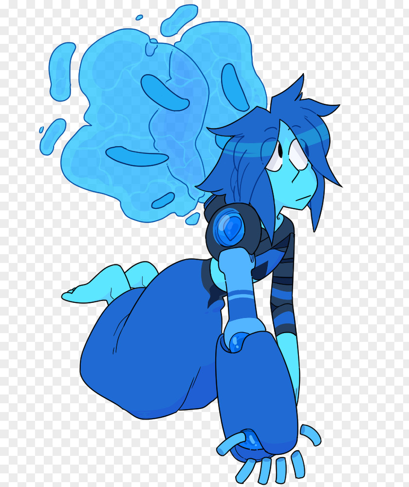 Steven Universe Promo Lapis Lazuli Gemstone Peridot Blue PNG