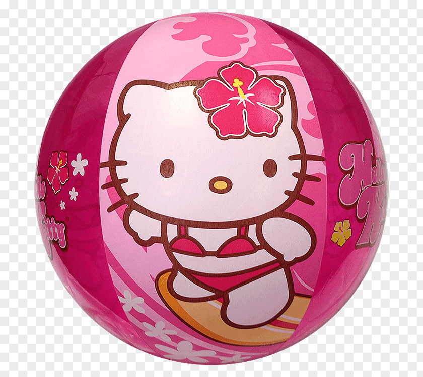 Ball Hello Kitty Beach Inflatable PNG
