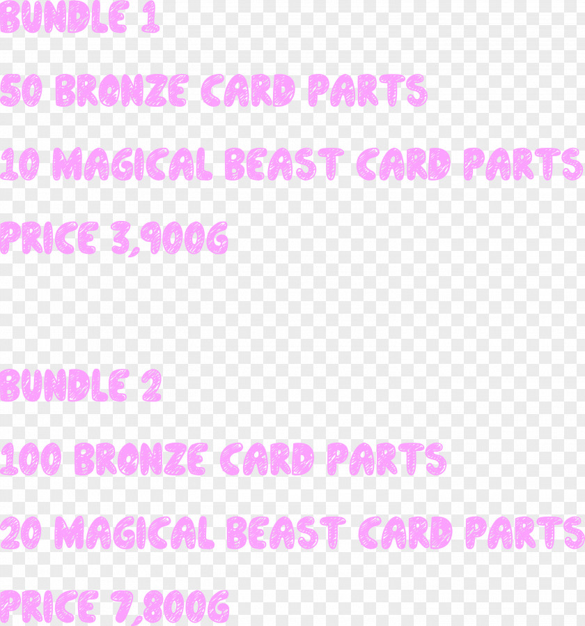 Bundle Card Paper Line Pink M Point Font PNG