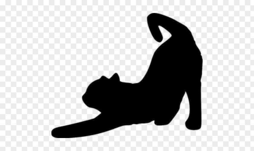 Cat Black Kitten Silhouette Clip Art PNG