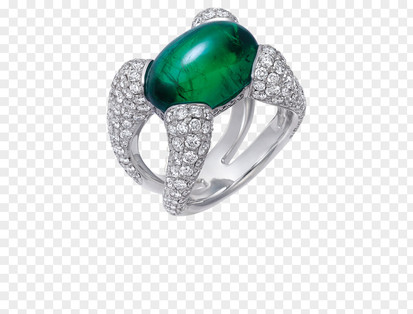 Emerald Turquoise Body Jewellery Silver PNG