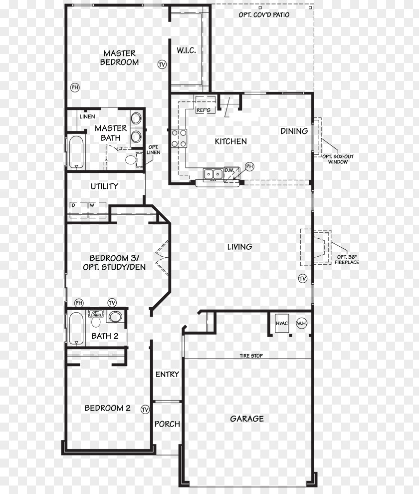 House Floor Plan Killeen Forney Rockwall Woodcreek PNG