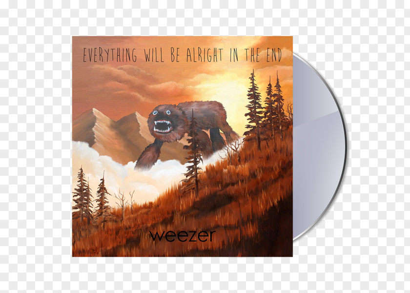 Weezer Everything Will Be Alright In The End Album Phonograph Record Power Pop PNG