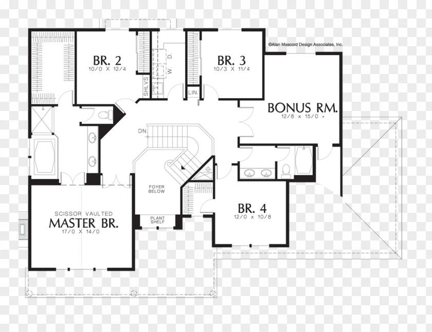 Design Floor Plan House PNG