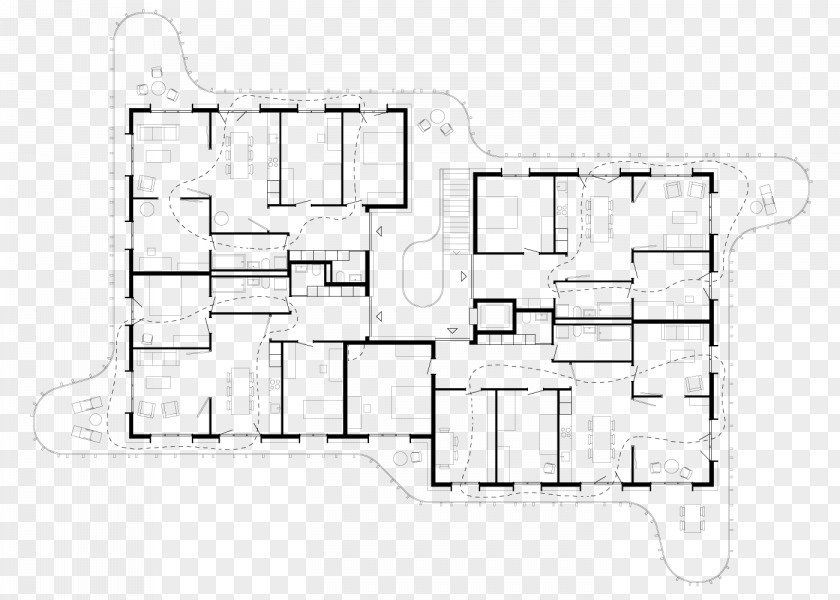 Java Script Floor Plan Line Pattern PNG