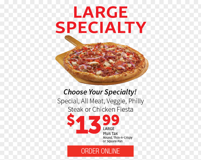 Mobile Navigation Page Sicilian Pizza Junk Food American Cuisine PNG