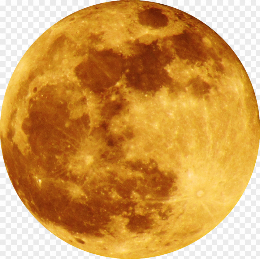 Moon Supermoon Full Blue Earth PNG