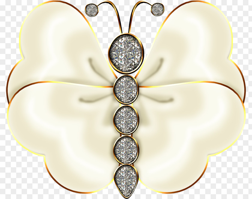Rhinestone Butterfly Insect Download PNG