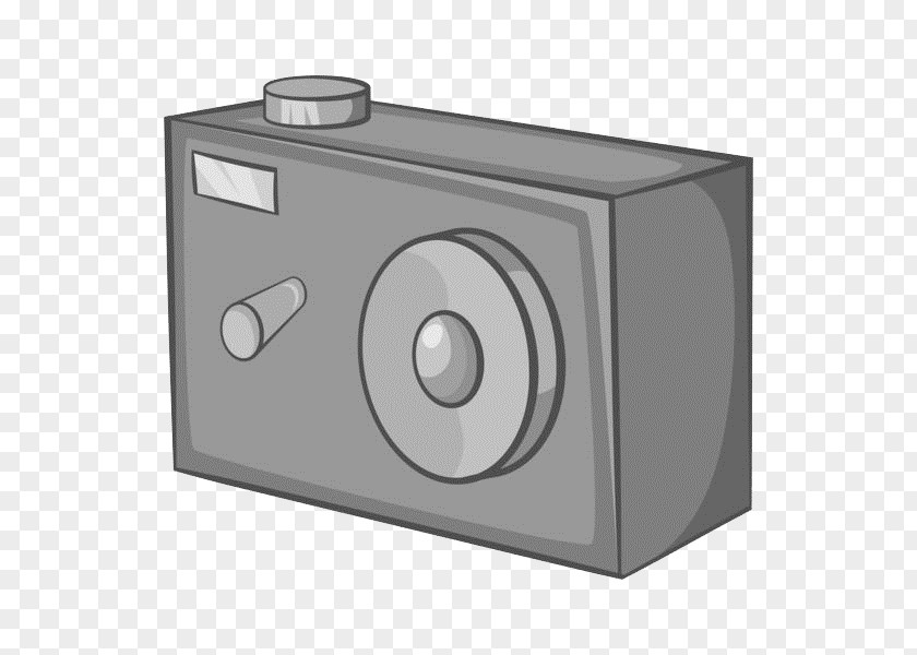 Three Dimensional Camera Simple Strokes Stock Photography Illustration PNG