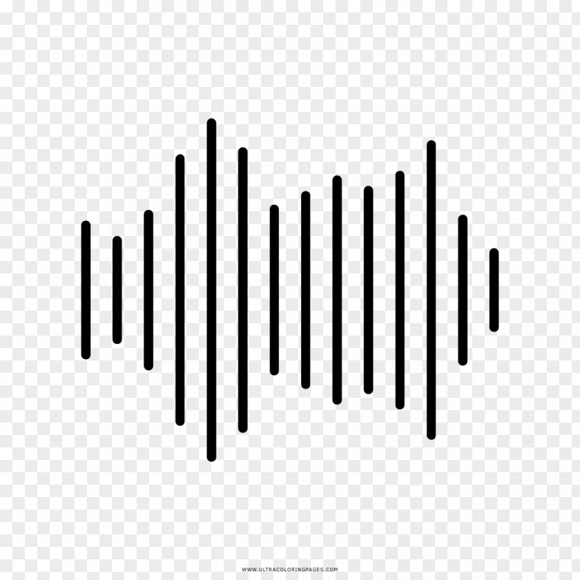 Wave Acoustic Drawing Sound Coloring Book PNG