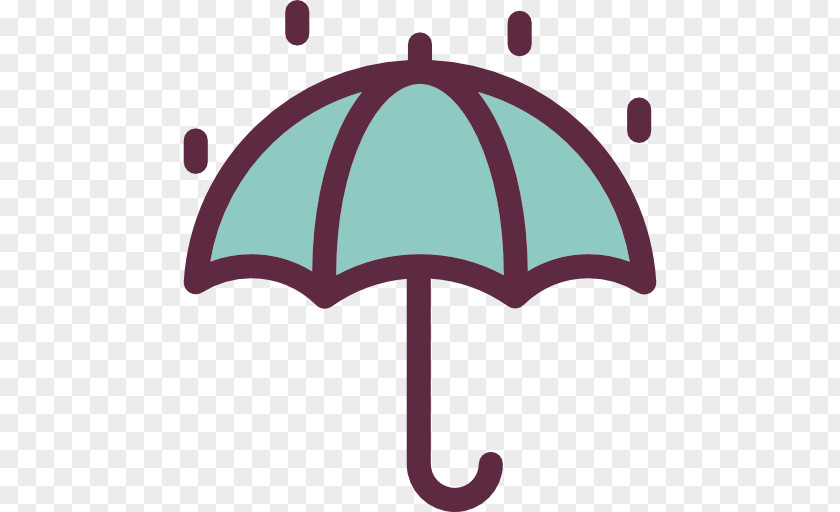 An Umbrella Rain Emoji Icon PNG