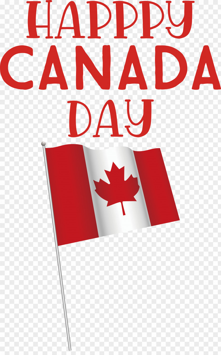 Logo Font Flag Canada Banner PNG