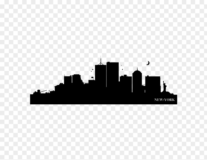 Silhouette Building Skyline PNG